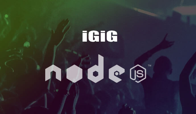 iGiGs – Node.js Powered Web Application