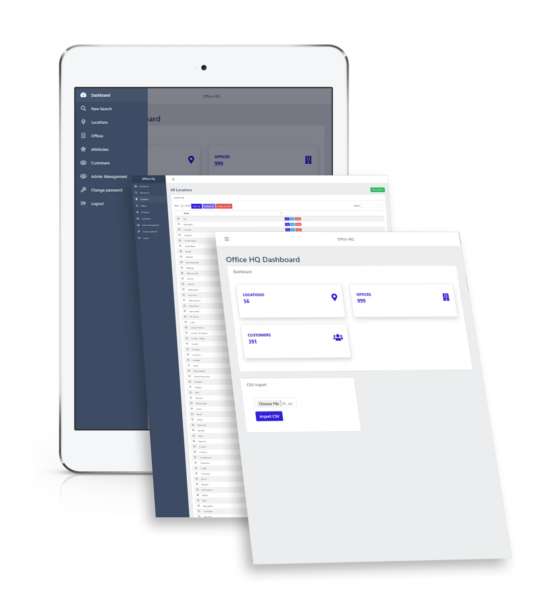 Office HQ Tablet Website Tablet Image