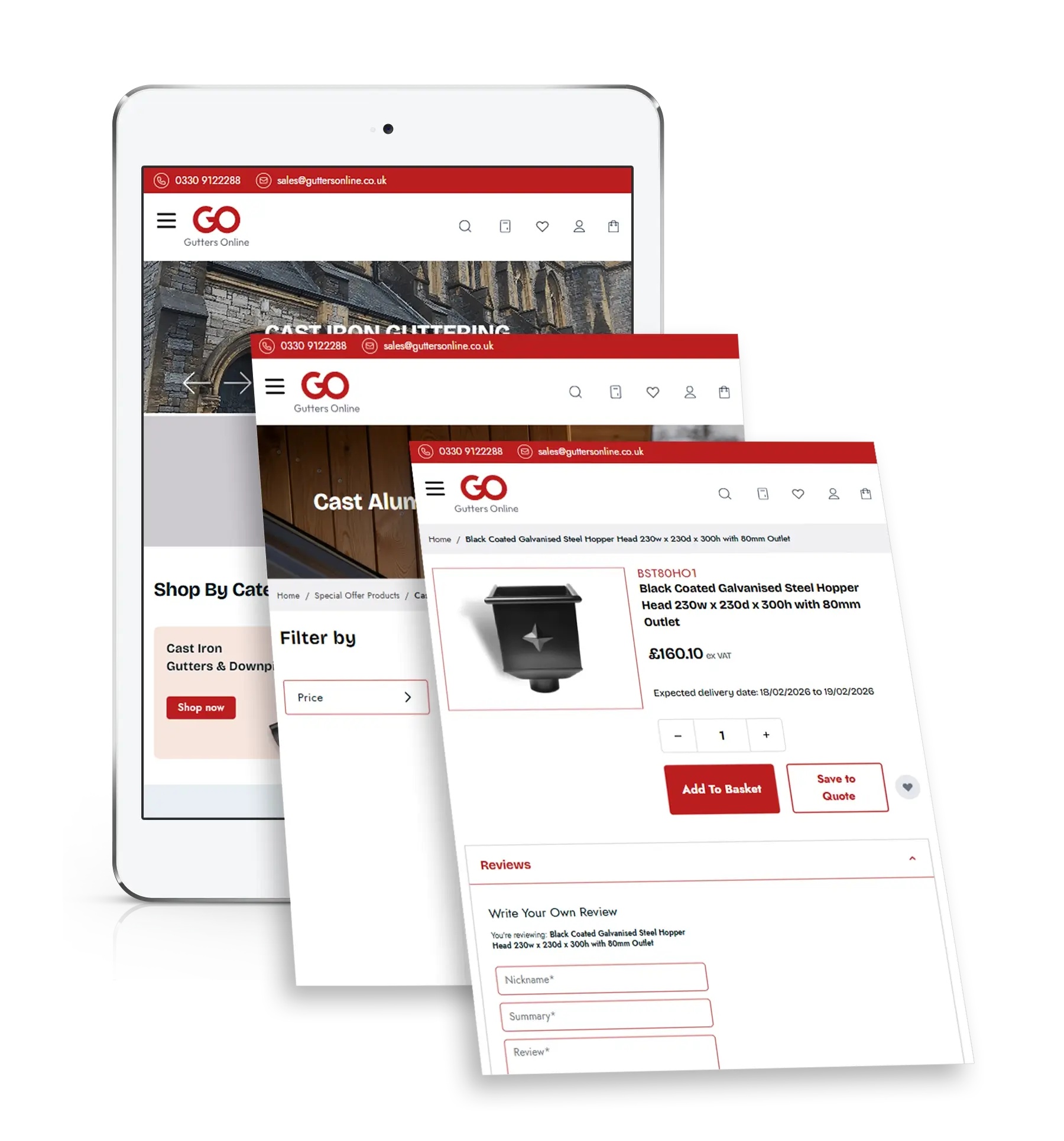 Tablet Website Tablet Image