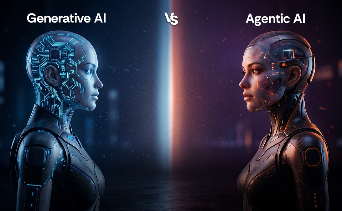 Generative AI Vs. Agentic AI: The Key Differences Everyone Needs To Know