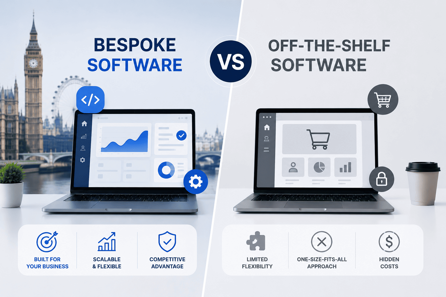 Why Should a UK Startup Invest in Bespoke Software Rather Than Off-the-Shelf Solutions?